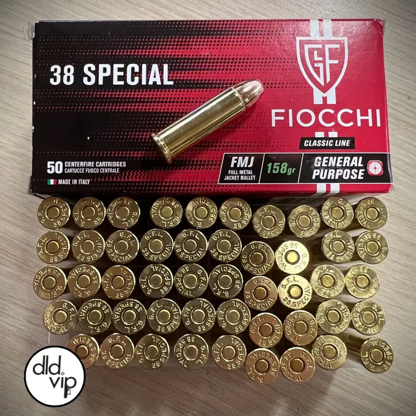 Fiocchi 38 Special 158gr 50rd Box - 1