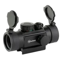 Firefield Agility 1x30 Red Dot Sight – Multi-Reticle, Red/Green, IPX6 Waterproof, Integrated Mount, Flip Up Lens Caps - 1