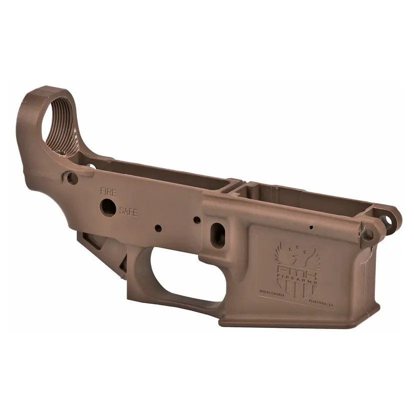FMK AR15 Polymer Stripped Lower Receiver Burnt Bronze – AR-1 Lightweight Rifle Part - 1