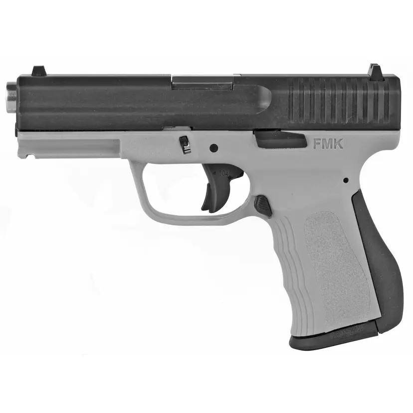 FMK G2 9MM 3.87" 14RD Striker Fired Semi-Auto Pistol Black Slide Titanium Gray Frame - 1