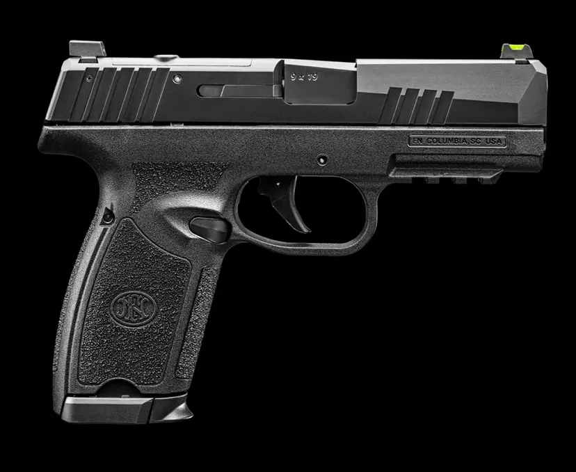 FN 309 MRD 9mm Compact Striker-Fired Polymer Pistol 3.8in Black Optics Ready 20+1 - 1