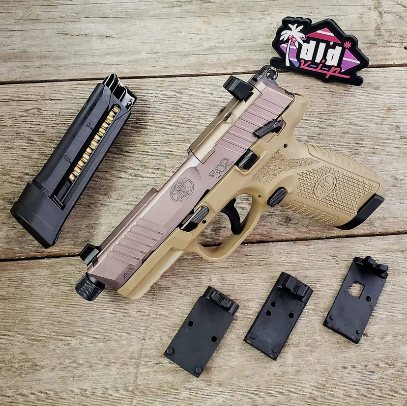 FN 502 Tactical .22LR FDE Suppressor Ready - 1
