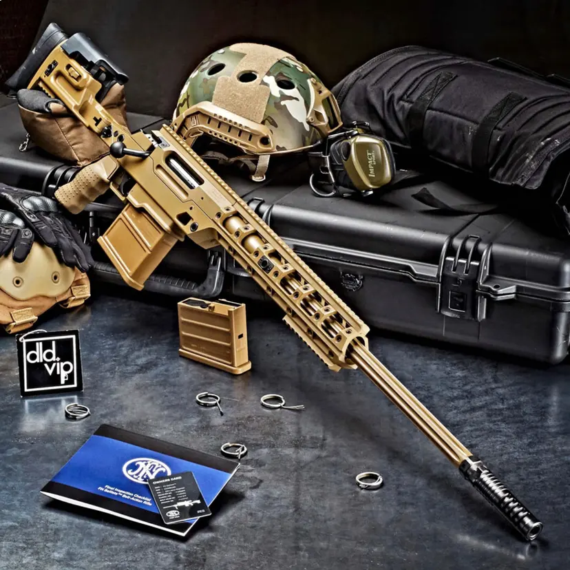 FN Ballista .338Lapua 26" Fluted FDE - 1