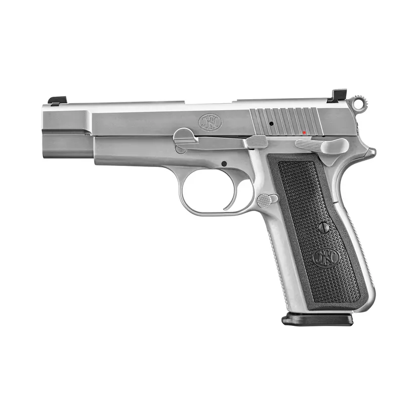 FN High Power 9mm 4.7" Stainless Steel Pistol - 1