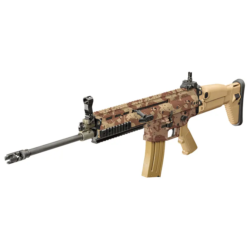 FN SCAR 16S NRCH Semi-Automatic Rifle 5.56 NATO Chocolate Chip Camo - 1