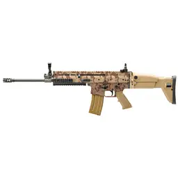 FN SCAR 16S NRCH Semi-Automatic Rifle 5.56 NATO Chocolate Chip Camo - 2