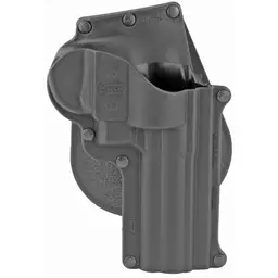 Fobus Roto Paddle Holster for S&W 4" K/L Frame & Taurus 66/431/65, Right Hand Kydex, Black - 1