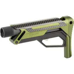 Fortis LA Stock with Buffer Tube ODG for AR-15 – Olive Drab Green Rifle Stock - 3