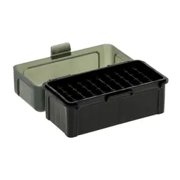 Frankford Arsenal Hinge-Top Ammo Box 50rd for .222 & .223 Remington, Smoke Gray Plastic - 2