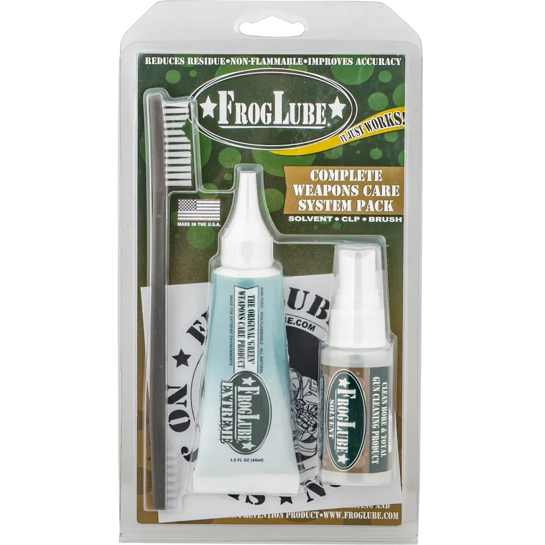 FrogLube Complete Weapons Care System Pack