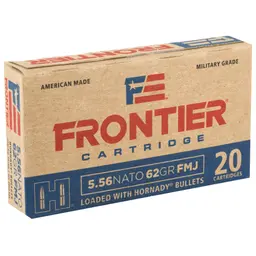 Frontier 5.56 NATO 62 Grain FMJ Ammunition, 20 Rounds (25 Boxes) – Lake City Brass 500rds Case - 2