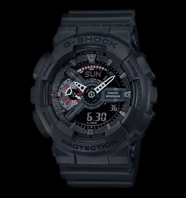 G-Shock GA110MB1ACR Black Band CR1220