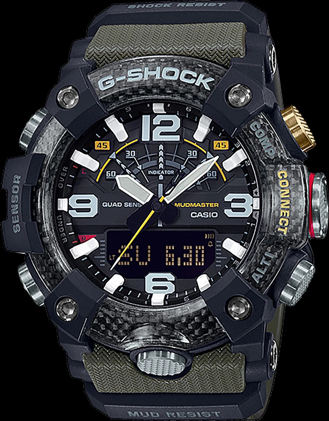 G-Shock GGB1001A3 Casio MudMaster Green