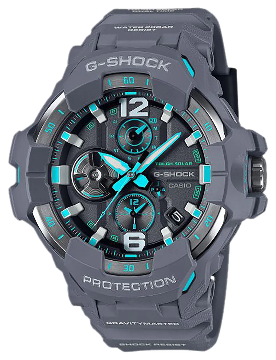 G-Shock GRB3008A2CR Gravity Master Gray/Blue
