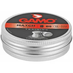 Gamo Match .177 Flat Nose Pellets 250 Pack – Precision Airgun Ammo Tin - 2