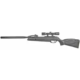 Gamo Swarm Whisper .22 Air Rifle with 4x32 Scope, 975 FPS, 10-Round Magazine, Synthetic Stock - 1