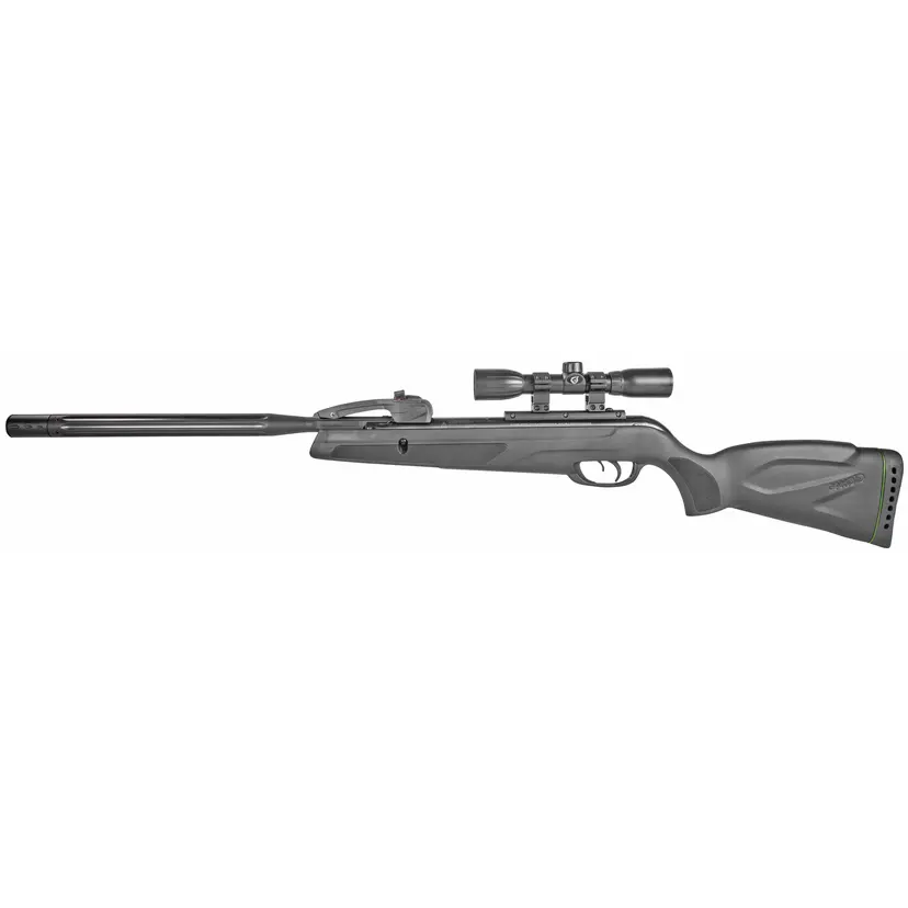 Gamo Swarm Whisper .22 Air Rifle with 4x32 Scope, 975 FPS, 10-Round Magazine, Synthetic Stock - 1