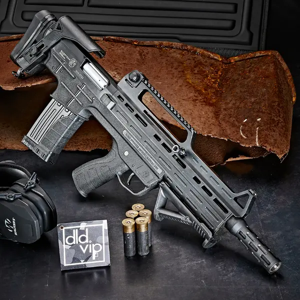 Garaysar FEAR-104 12Ga Bullpup 18.5" w/ AFG & Carry Handle - 1