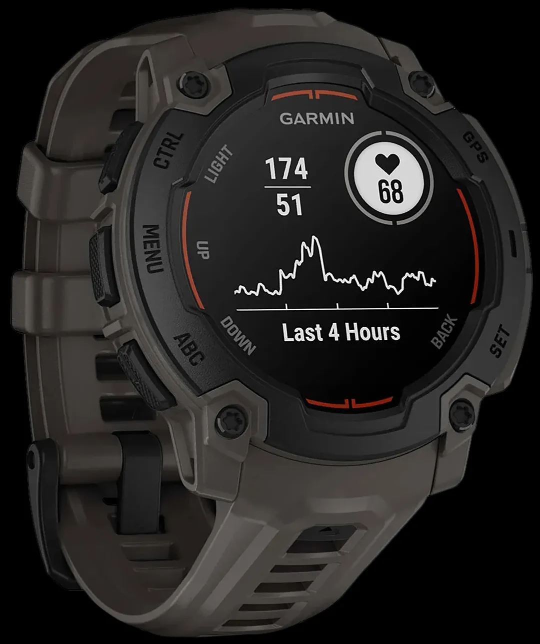 Garmin 0100293300 Instinct E Black Charcoal Band