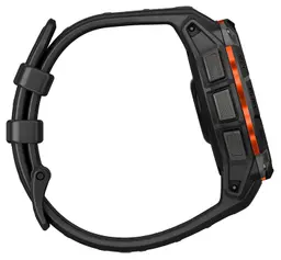 Garmin 0100293400 Instinct 3 Solar Black Band Sunlight-Visible/Transflective MIP Display Lithium Ion Compatible w/ iPhone/Android - 2