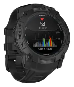 Garmin 0100302050 Instinct 3 Tactical Edition Black Band AMOLED Display Compatible w/ iPhone/Android - 2