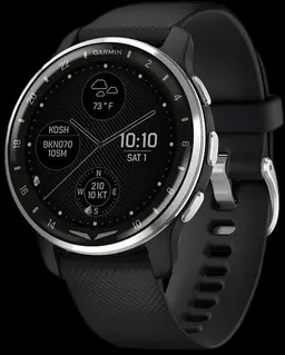 Garmin Black Band AMOLED Display Compatible w/ iPhone/Android - 1