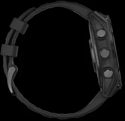 Garmin Fenix 8 AMOLED Edition Black/Pebble Gray Band AMOLED Display Compatible w/ iPhone/Android - 3