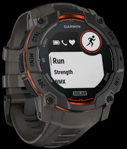 Garmin Instinct 3 Solar Black Charcoal Band - 1