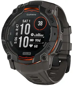 Garmin Instinct 3 Solar Black Charcoal Band - 2