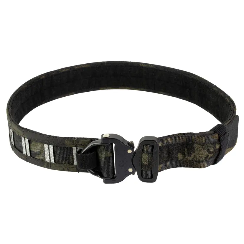 GBRS Group Assaulter Belt System V3 Medium Multicam Black – 20 Molle Sections, 1.75" Cobra D-Ring Buckle, Durable Nylon - 1