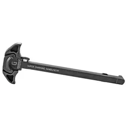 Geissele Airborne Charging Handle 5.56 Black – Ambidextrous AR-15 Low Profile Lever, 7075-T6 Aluminum - 1