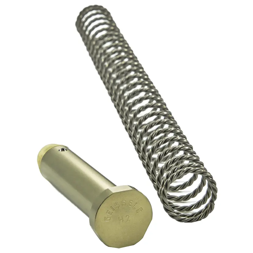 Geissele Super 42 H2 Buffer & Braided Wire Spring Kit for AR-15 – Reliable Recoil Reduction - 1