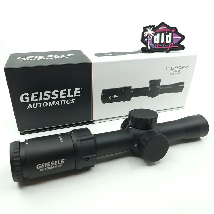 Geissele Super Precision 1-6x26 30mm SFP w/ DMRR-1 Reticle - 1