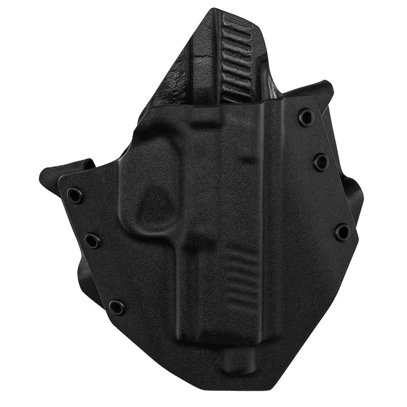 GunfightersINC Ronin OWB Kydex Holster for FN 509, Black, Right Hand - 1