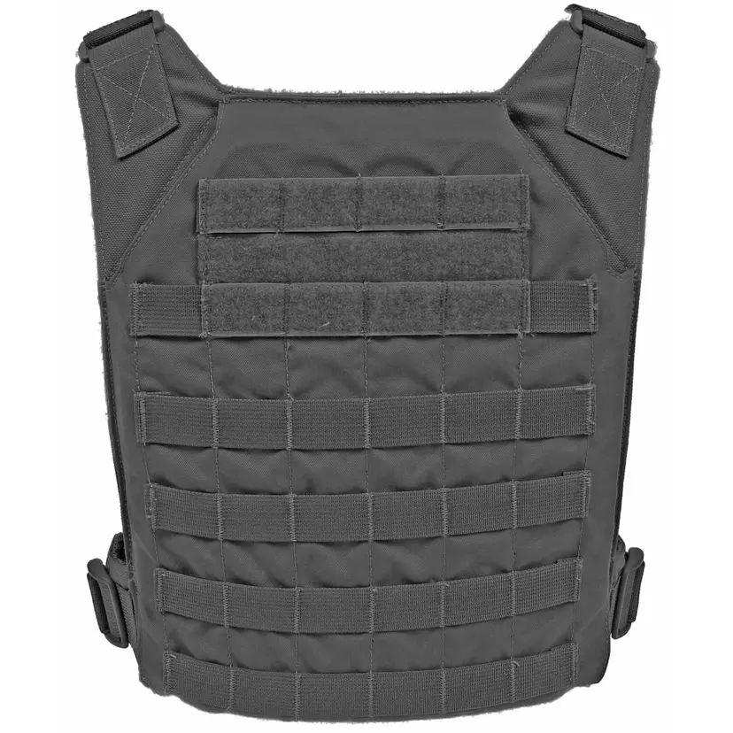 Grey Ghost Gear Minimalist Plate Carrier Black – Lightweight Body Armor Vest for 10x12 Hard Plates - 1