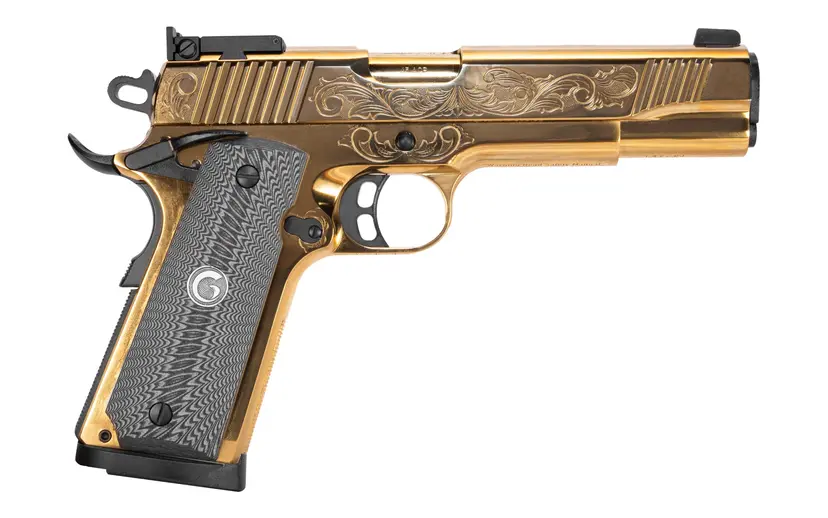 GIRSAN MC1911 Match Lux 45ACP Gold 5" - 1
