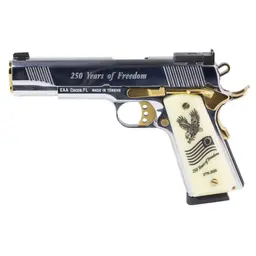 Girsan MC1911S USA 250th Anniversary 1911 .45 ACP 5in Chrome Semi-Auto Pistol 8rd Pearl Grips - 2
