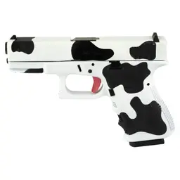 GLOCK 25 Gen3 380 Compact Pistol with Cow Print Finish - 1