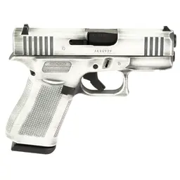 Glock 43X 9mm Battleworn White Cerakote - 3