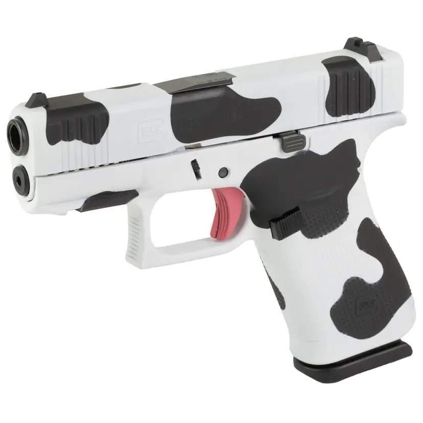 GLOCK 43X 9MM Cow Print - 1