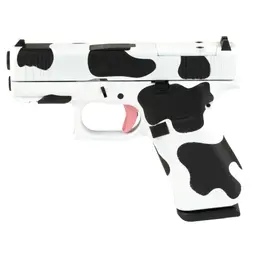 GLOCK 43X 9MM Cow Print Handgun - 1