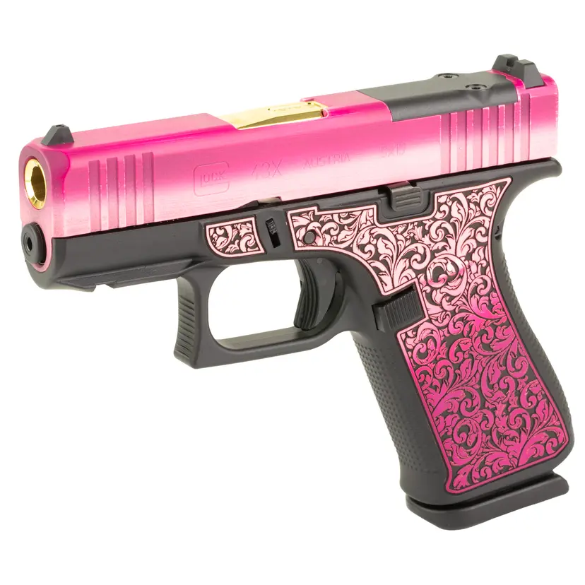 GLOCK 43X 9MM Lady Bug Custom Pistol - 1