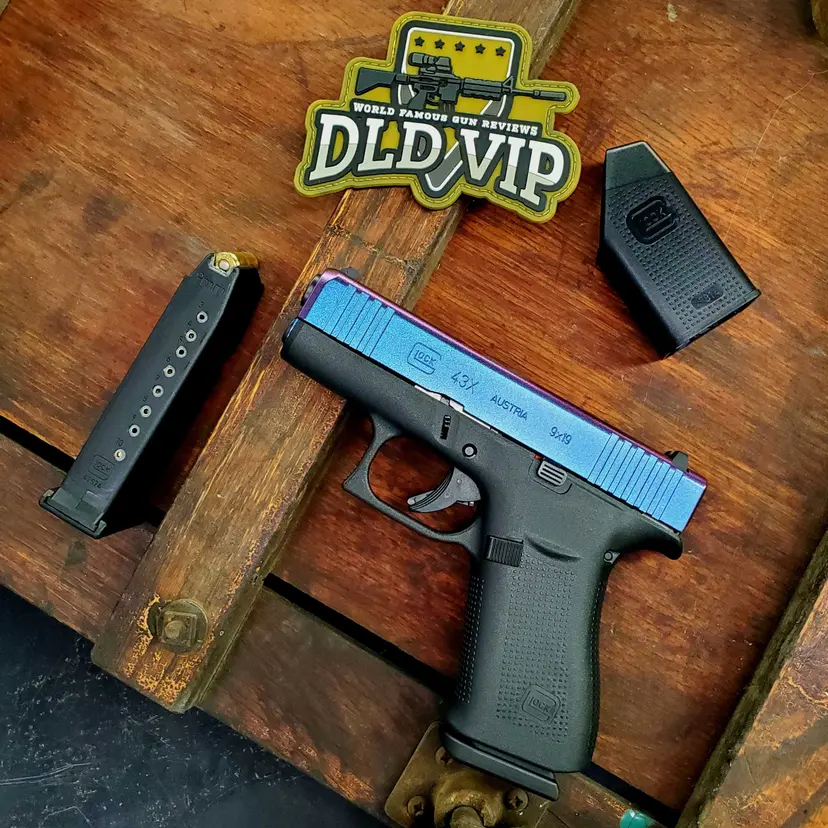 Glock 43X 9mm Mongoose Purple - 1