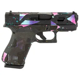 GLOCK 43X 9MM Subcompact Pistol with 80'S Night Cerakote Finish - 2