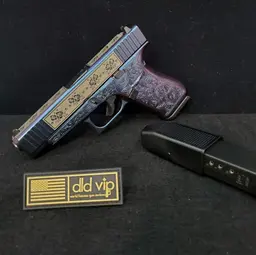 Glock 48 9mm Custom Mongoose Purple - 2