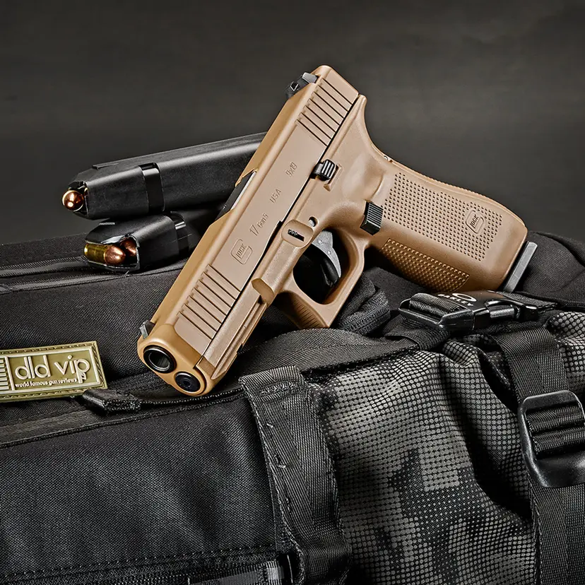 Glock 17 Gen5 9mm FDE Cerakote - 1