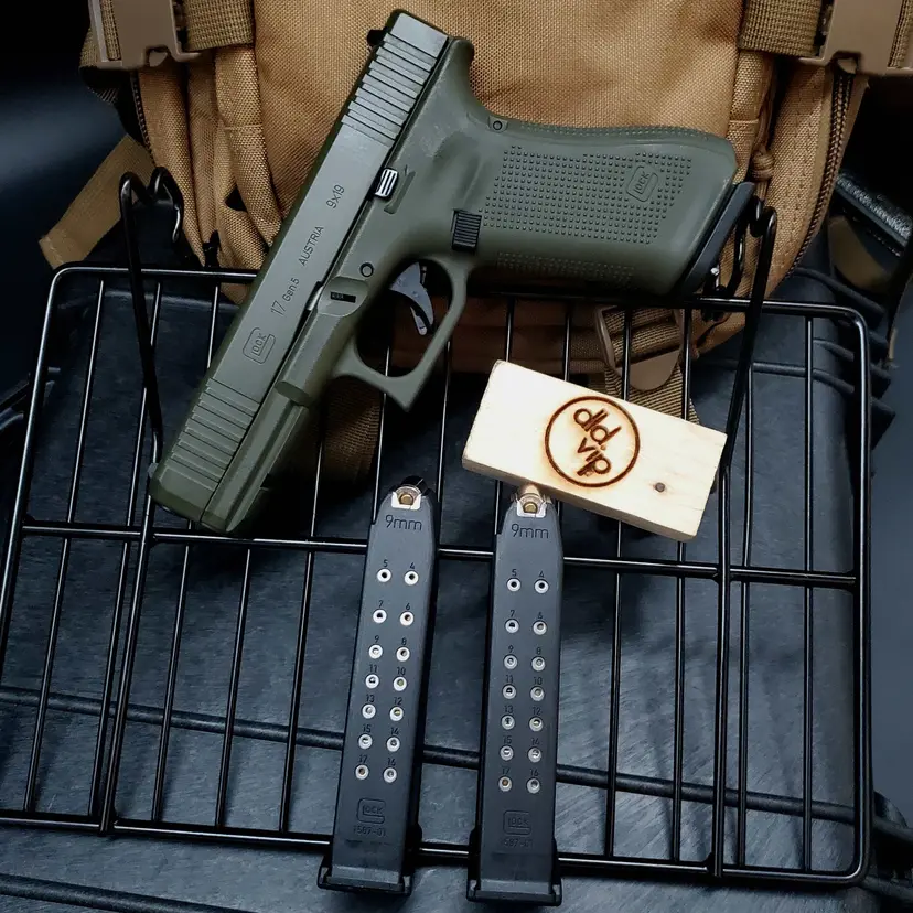 Glock 17 Gen5 9mm ODG Cerakote - 1