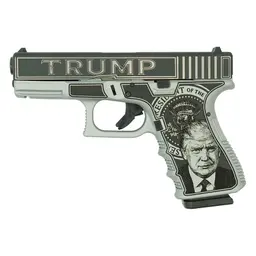 Glock 19 Gen 3 "TRUMP 2024 Take America Back" 9mm + Microtech Exocet 158-10 AP - 3
