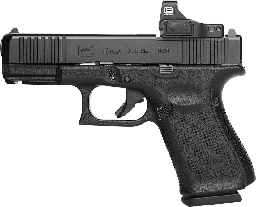Glock 19 Gen 5 9mm + Eotech MOS Combo - 1