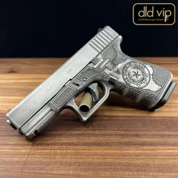 Glock 19 Gen3 9mm Battleworn Gray Texas Cerakote - 2